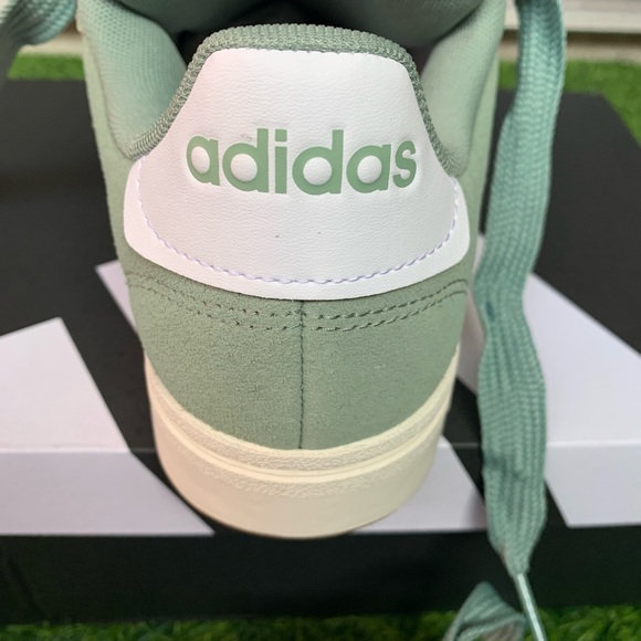 Adidas Pastel Green Court Sneakers - Picture 5 of 6